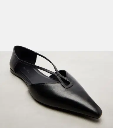 Max Mara Amatassa leather ballet flats | Thumbnail 4 Max Mara Amatassa leather ballet flats | Thumbnail 4