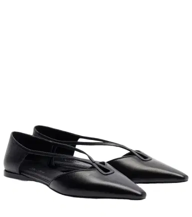 Max Mara Amatassa leather ballet flats | Thumbnail 1 Max Mara Amatassa leather ballet flats | Thumbnail 1