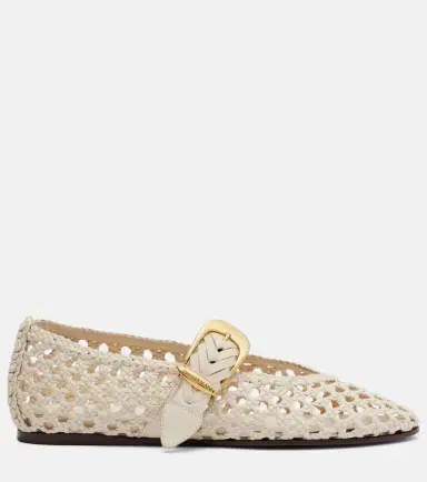 Zimmermann Alchemy braided leather Mary Jane flats | Thumbnail 3 Zimmermann Alchemy braided leather Mary Jane flats | Thumbnail 3