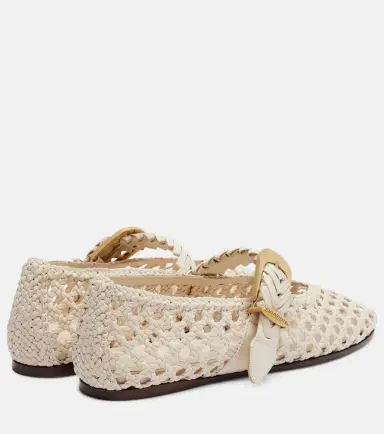 Zimmermann Alchemy braided leather Mary Jane flats | Thumbnail 4 Zimmermann Alchemy braided leather Mary Jane flats | Thumbnail 4