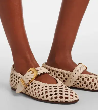 Zimmermann Alchemy braided leather Mary Jane flats | Thumbnail 6 Zimmermann Alchemy braided leather Mary Jane flats | Thumbnail 6