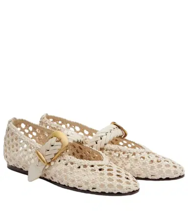 Zimmermann Alchemy braided leather Mary Jane flats | Thumbnail 1 Zimmermann Alchemy braided leather Mary Jane flats | Thumbnail 1