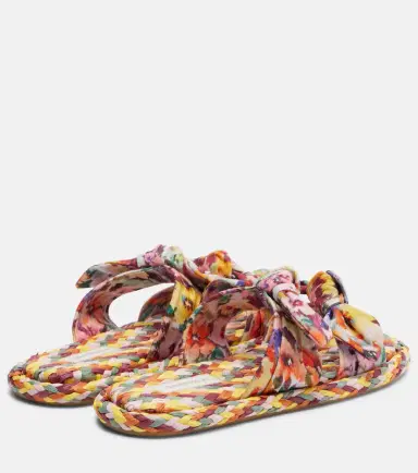 Zimmermann Carousel printed espadrille slides | Thumbnail 2 Zimmermann Carousel printed espadrille slides | Thumbnail 2