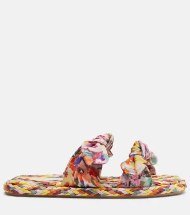 Zimmermann Carousel printed espadrille slides | Thumbnail 3 Zimmermann Carousel printed espadrille slides | Thumbnail 3