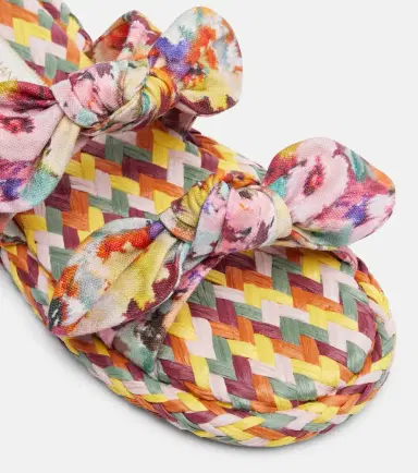 Zimmermann Carousel printed espadrille slides | Thumbnail 4 Zimmermann Carousel printed espadrille slides | Thumbnail 4