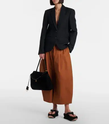Balenciaga Rodeo Medium suede shoulder bag | Thumbnail 4 Balenciaga Rodeo Medium suede shoulder bag | Thumbnail 4