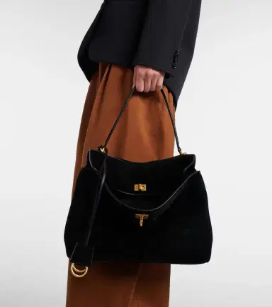 Balenciaga Rodeo Medium suede shoulder bag | Thumbnail 5 Balenciaga Rodeo Medium suede shoulder bag | Thumbnail 5