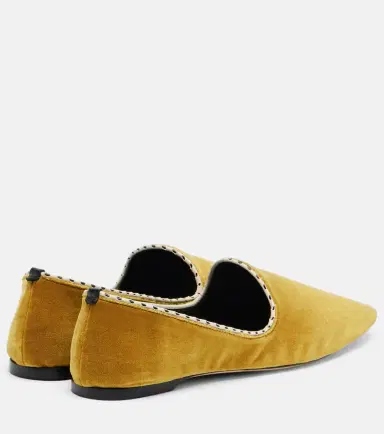 TOTEME Velvet slip-on shoes | Thumbnail 2 TOTEME Velvet slip-on shoes | Thumbnail 2