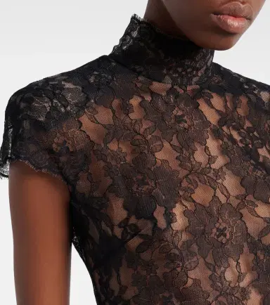 Valentino Cotton-blend top | Thumbnail 5 Valentino Cotton-blend top | Thumbnail 5