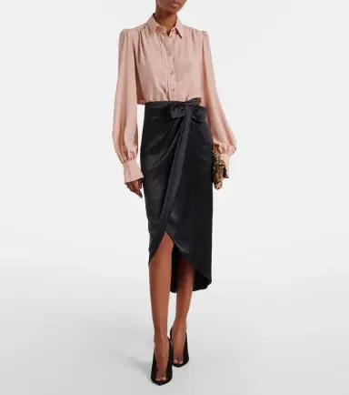 Valentino Silk crêpe de chine blouse | Thumbnail 6 Valentino Silk crêpe de chine blouse | Thumbnail 6