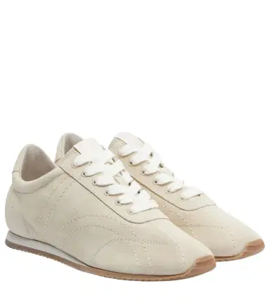 Toteme Flex suede sneakers | Thumbnail 1 Toteme Flex suede sneakers | Thumbnail 1