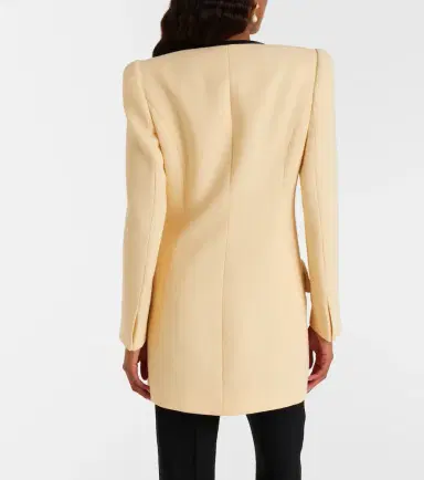 Valentino Tie-neck virgin wool coat | Thumbnail 2 Valentino Tie-neck virgin wool coat | Thumbnail 2