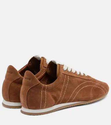 Toteme Flex suede sneakers | Thumbnail 4 Toteme Flex suede sneakers | Thumbnail 4