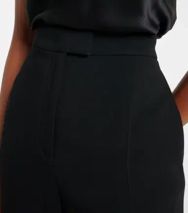 Valentino Crêpe straight pants | Thumbnail 2 Valentino Crêpe straight pants | Thumbnail 2