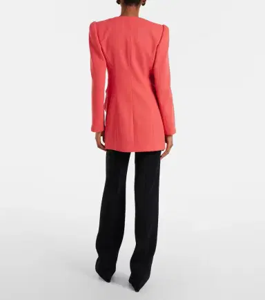 Valentino Crêpe straight pants | Thumbnail 3 Valentino Crêpe straight pants | Thumbnail 3