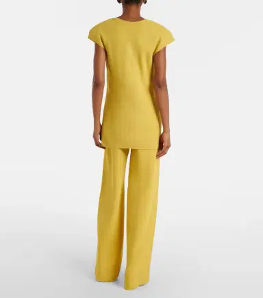 Valentino Silk wide-leg pants | Thumbnail 4 Valentino Silk wide-leg pants | Thumbnail 4