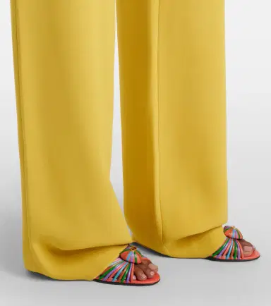 Valentino Silk wide-leg pants | Thumbnail 5 Valentino Silk wide-leg pants | Thumbnail 5