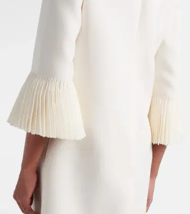 Valentino Wool and silk minidress | Thumbnail 5 Valentino Wool and silk minidress | Thumbnail 5