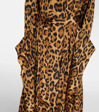 Alaïa Alaïa Animal-print taffeta trench coat | Thumbnail 5 Alaïa Alaïa Animal-print taffeta trench coat | Thumbnail 5