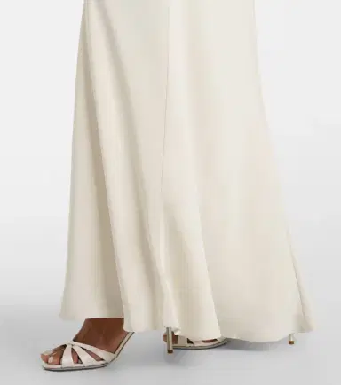 Roland Mouret Satin and jersey gown | Thumbnail 4 Roland Mouret Satin and jersey gown | Thumbnail 4