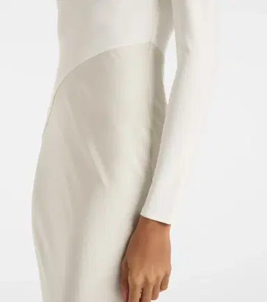 Roland Mouret Satin and jersey gown | Thumbnail 5 Roland Mouret Satin and jersey gown | Thumbnail 5