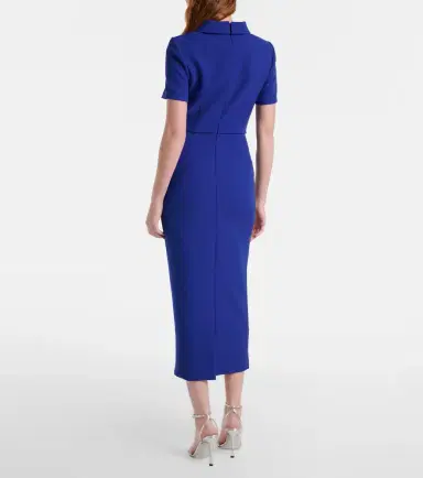 Roland Mouret Crêpe midi dress | Thumbnail 2 Roland Mouret Crêpe midi dress | Thumbnail 2