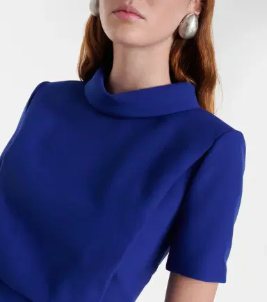 Roland Mouret Crêpe midi dress | Thumbnail 3 Roland Mouret Crêpe midi dress | Thumbnail 3