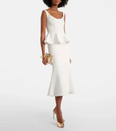 Roland Mouret Crêpe top | Thumbnail 5 Roland Mouret Crêpe top | Thumbnail 5