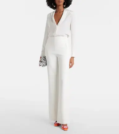 Roland Mouret Silk satin bodysuit | Thumbnail 2 Roland Mouret Silk satin bodysuit | Thumbnail 2