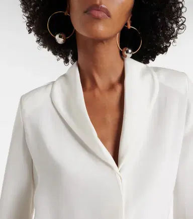 Roland Mouret Silk satin bodysuit | Thumbnail 4 Roland Mouret Silk satin bodysuit | Thumbnail 4