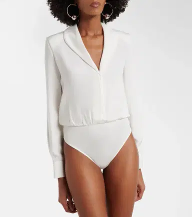 Roland Mouret Silk satin bodysuit | Thumbnail 5 Roland Mouret Silk satin bodysuit | Thumbnail 5