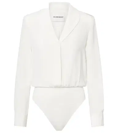 Roland Mouret Silk satin bodysuit | Thumbnail 1 Roland Mouret Silk satin bodysuit | Thumbnail 1