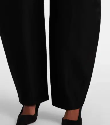 Alaïa Alaïa Wool and silk barrel-leg pants | Thumbnail 4 Alaïa Alaïa Wool and silk barrel-leg pants | Thumbnail 4