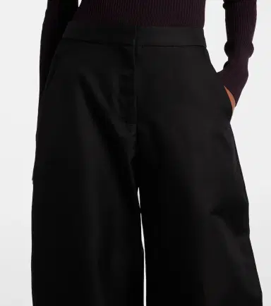 Alaïa Alaïa Wool and silk barrel-leg pants | Thumbnail 5 Alaïa Alaïa Wool and silk barrel-leg pants | Thumbnail 5