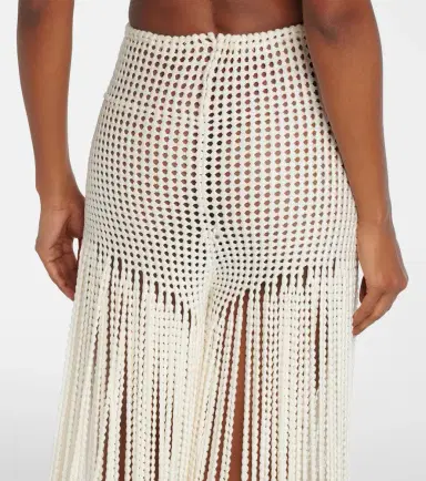 Alaia Alaïa Trompe l'ail wide-leg pants | Thumbnail 6 Alaia Alaïa Trompe l'ail wide-leg pants | Thumbnail 6