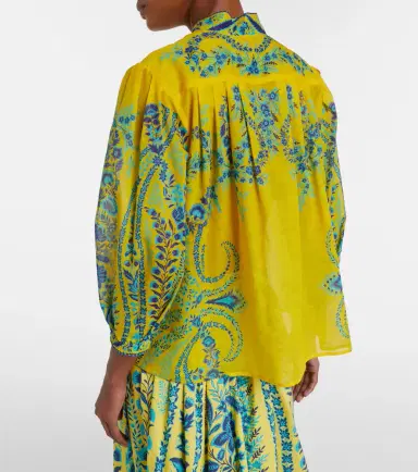 Etro Floral cotton top | Thumbnail 2 Etro Floral cotton top | Thumbnail 2