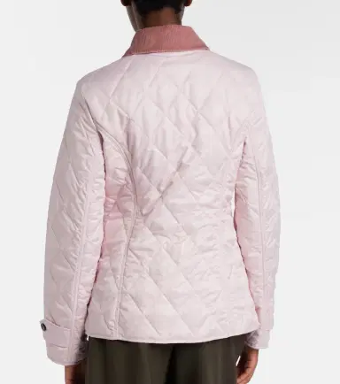 Burberry Corduroy-trimmed quilted jacket | Thumbnail 3 Burberry Corduroy-trimmed quilted jacket | Thumbnail 3