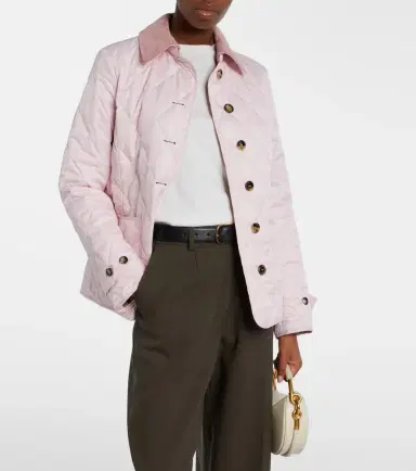 Burberry Corduroy-trimmed quilted jacket | Thumbnail 5 Burberry Corduroy-trimmed quilted jacket | Thumbnail 5
