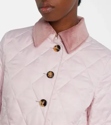 Burberry Corduroy-trimmed quilted jacket | Thumbnail 7 Burberry Corduroy-trimmed quilted jacket | Thumbnail 7