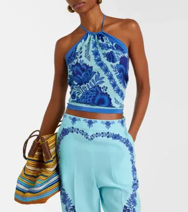 Etro Paisley halterneck silk top | Thumbnail 5 Etro Paisley halterneck silk top | Thumbnail 5