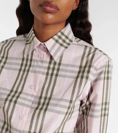 Burberry Check cotton poplin shirt | Thumbnail 2 Burberry Check cotton poplin shirt | Thumbnail 2
