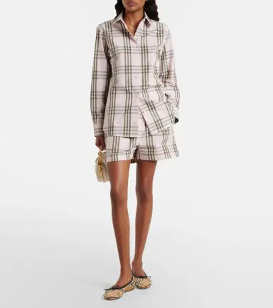 Burberry Check cotton poplin shirt | Thumbnail 5 Burberry Check cotton poplin shirt | Thumbnail 5