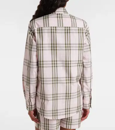 Burberry Check cotton poplin shirt | Thumbnail 6 Burberry Check cotton poplin shirt | Thumbnail 6