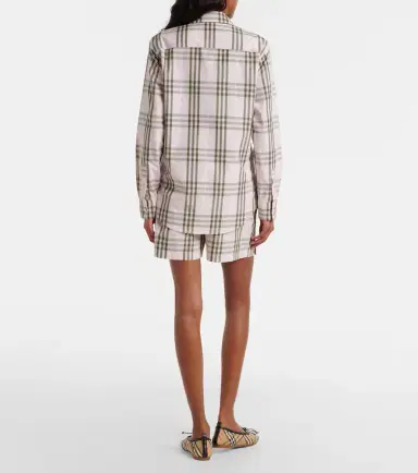 Burberry Check cotton shorts | Thumbnail 4 Burberry Check cotton shorts | Thumbnail 4