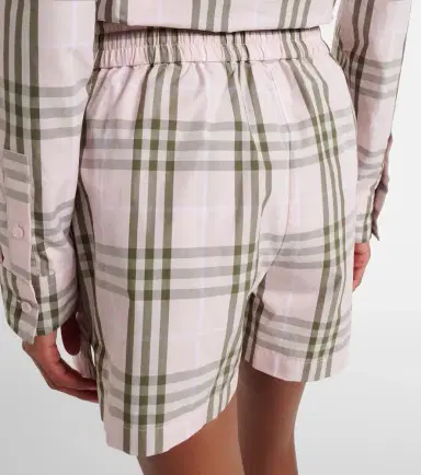 Burberry Check cotton shorts | Thumbnail 6 Burberry Check cotton shorts | Thumbnail 6