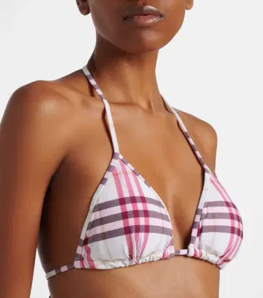 Burberry Check bikini top | Thumbnail 2 Burberry Check bikini top | Thumbnail 2