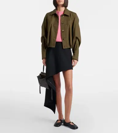Loewe Cotton and silk jacket | Thumbnail 2 Loewe Cotton and silk jacket | Thumbnail 2