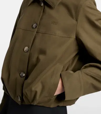 Loewe Cotton and silk jacket | Thumbnail 6 Loewe Cotton and silk jacket | Thumbnail 6