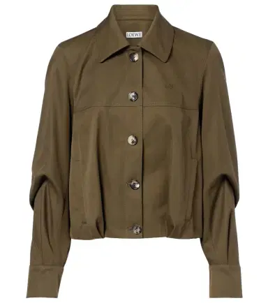 Loewe Cotton and silk jacket | Thumbnail 1 Loewe Cotton and silk jacket | Thumbnail 1