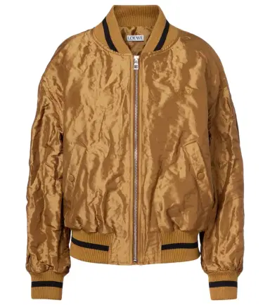 Loewe Taffeta bomber jacket | Thumbnail 1 Loewe Taffeta bomber jacket | Thumbnail 1